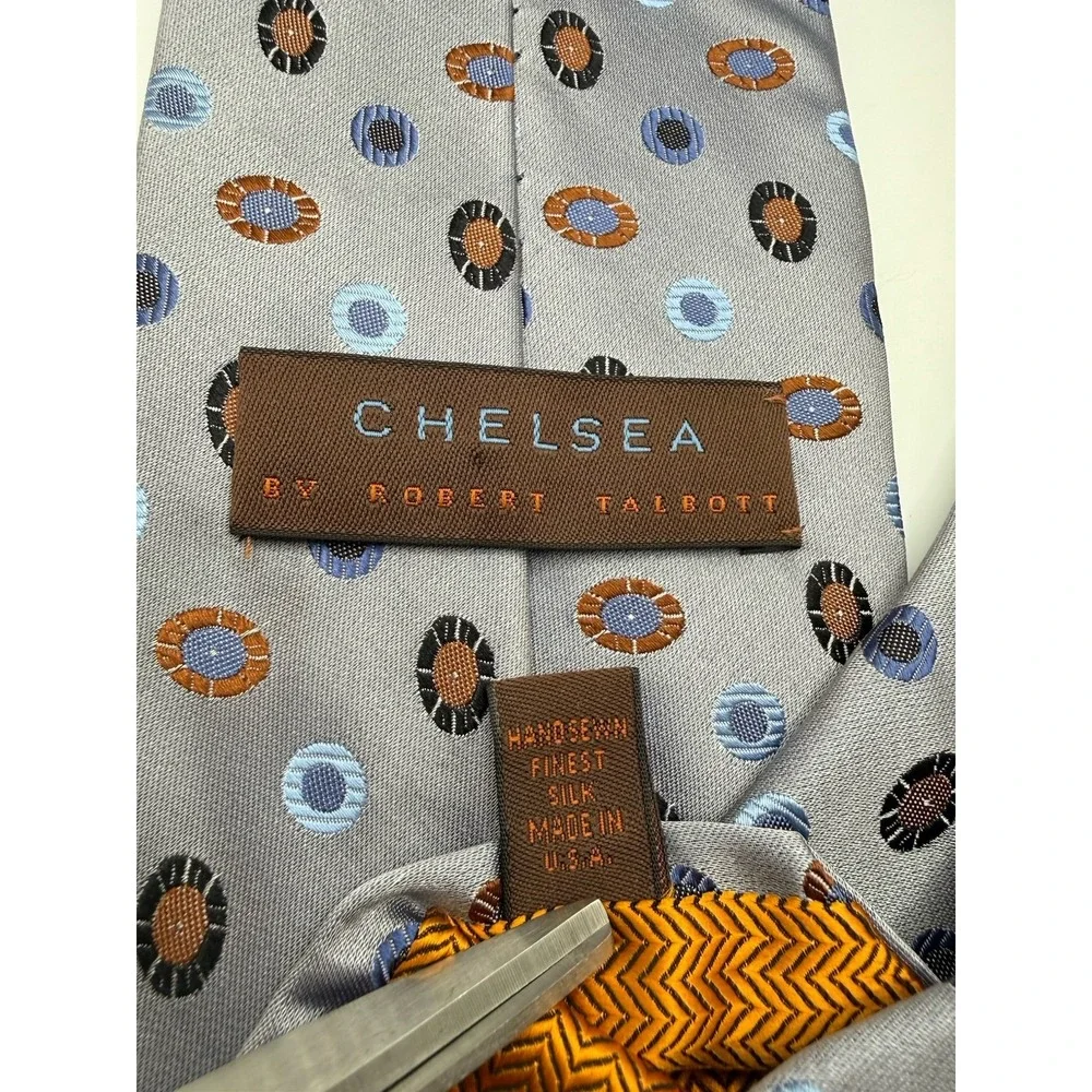 Chelsea Robert Talbott Best In Class Silk Tie XL 61